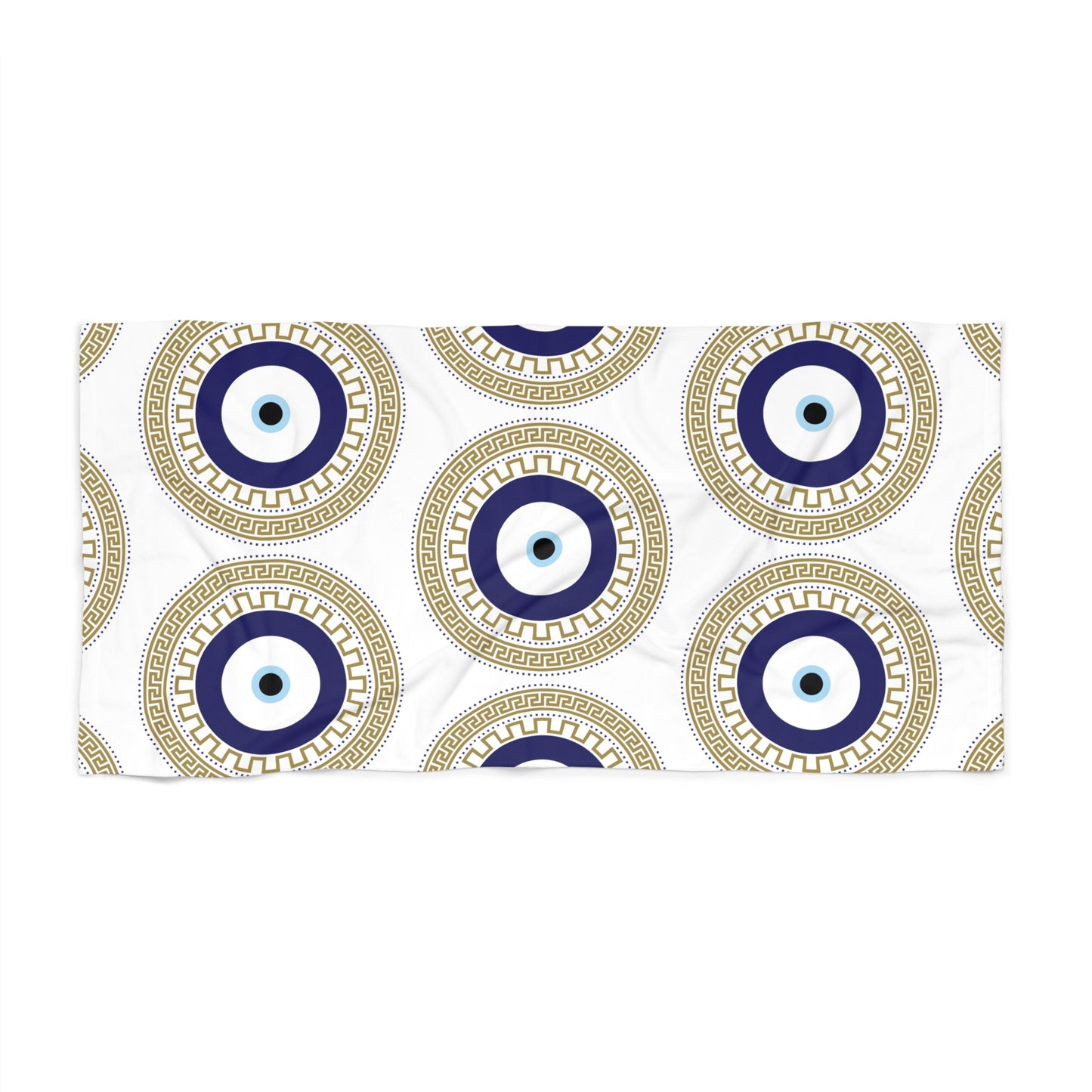 "Mati" Evil Eye Beach Towel