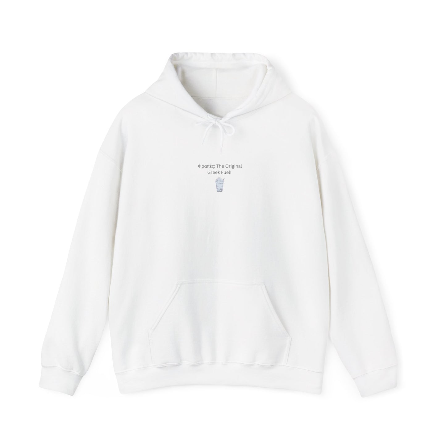 Hooded Sweatshirt Frappe: Original Greek Fuel