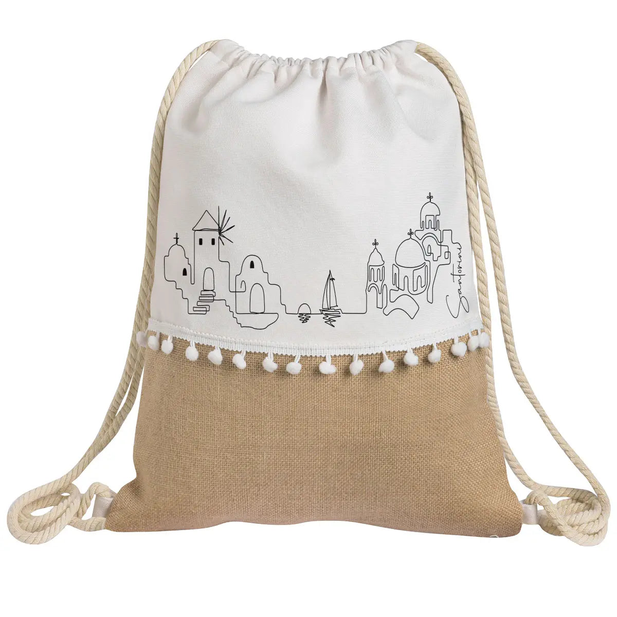 Greek Island Beach Bag