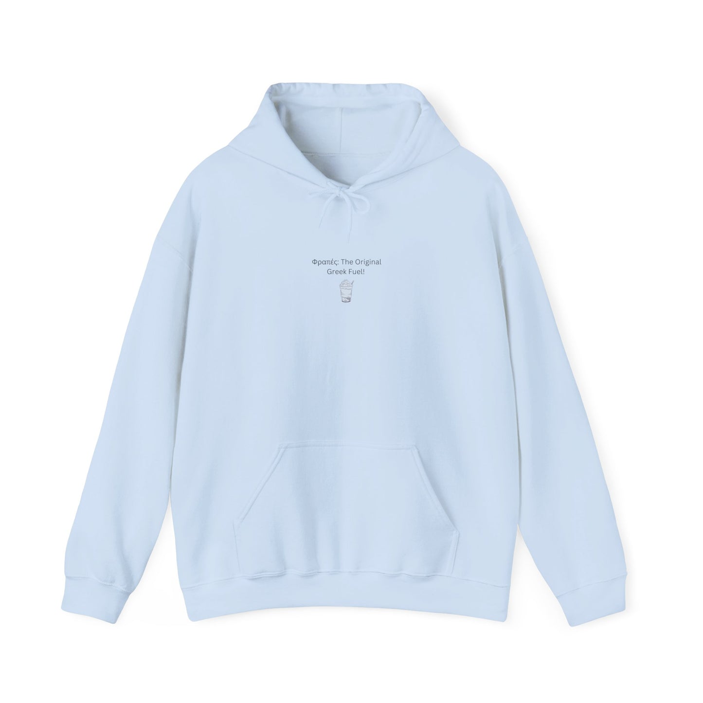 Hooded Sweatshirt Frappe: Original Greek Fuel