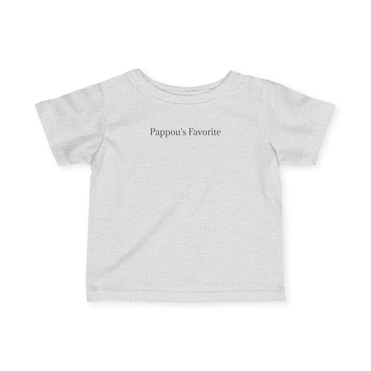 Pappou's Favorite Infant Tee - Adorable Baby Shirt Gift for New Grandparents