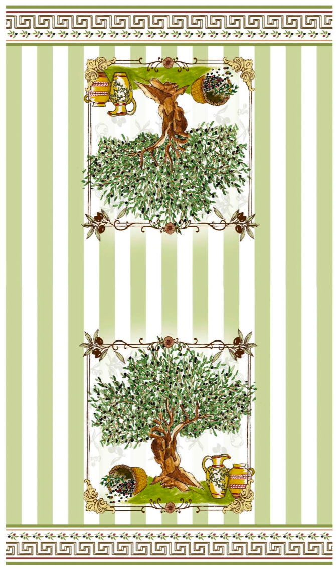 Olive Tree Kitchen Towel
