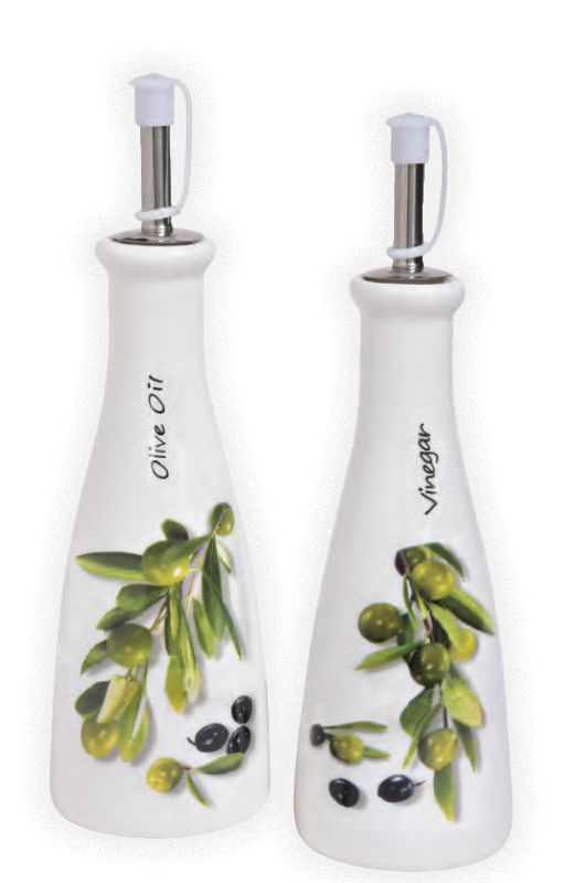 Olive Oil and Vinegar Dispensers