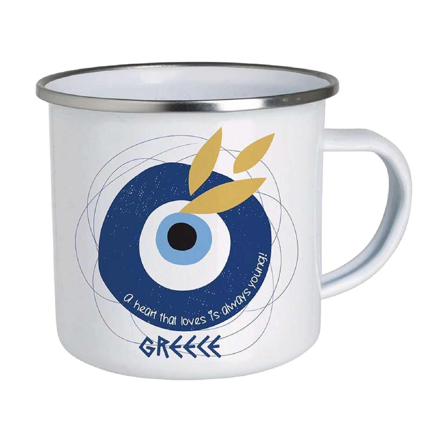 Tin Camping Mati Mug