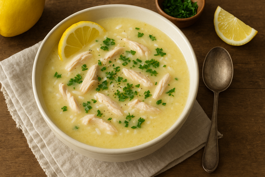 Avgolemono, Greece’s Silken Soup of Comfort and Light