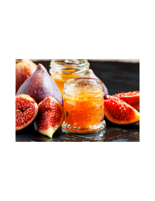 Figging Delicious: A Taste of Mediterranean Autumn , Fig Jam with Honey & Cinnamon