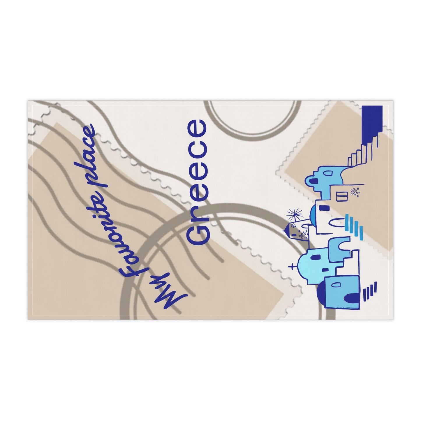 My Favorite Place Cotton Tea Towels