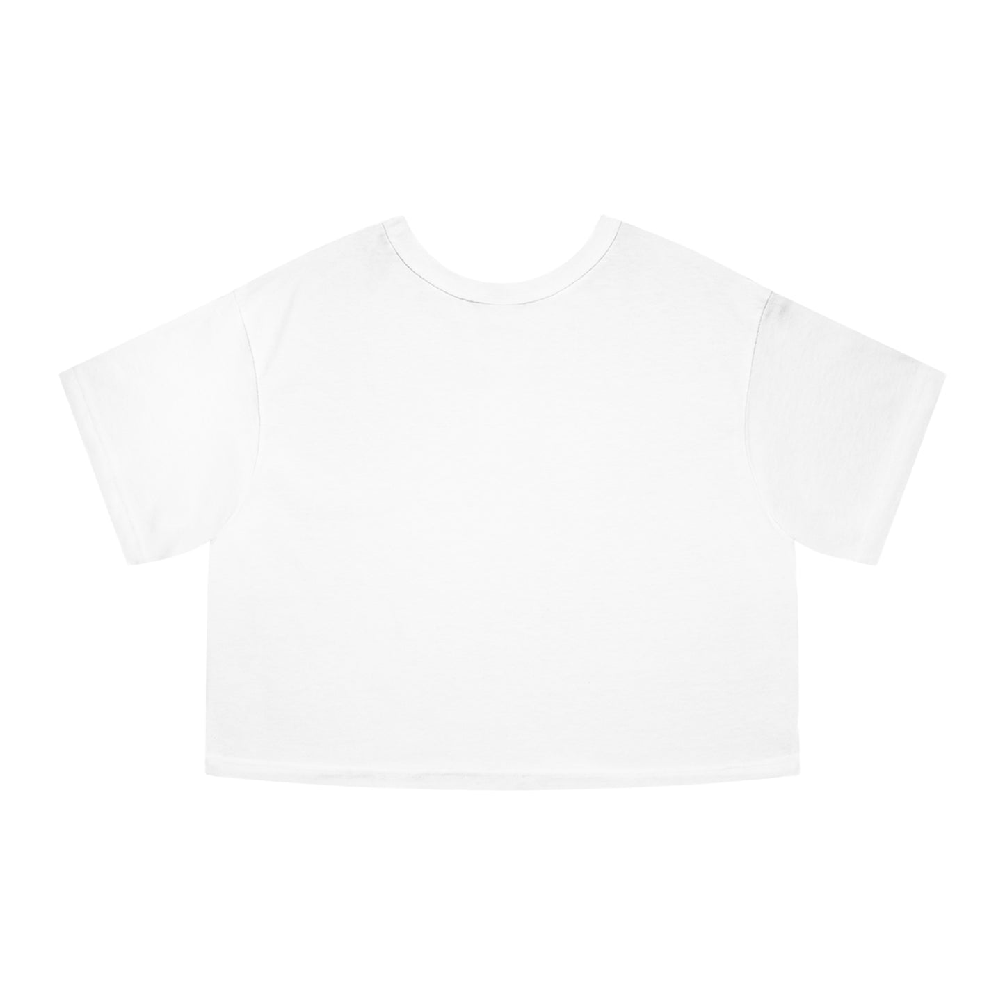 Cropped T-Shirt with Evil Eye Design