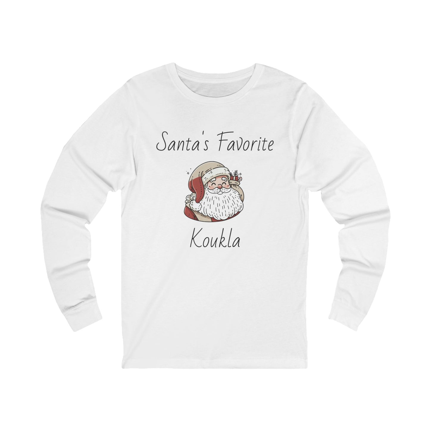 Santa's Favorite Koukla Long Sleeve Tee