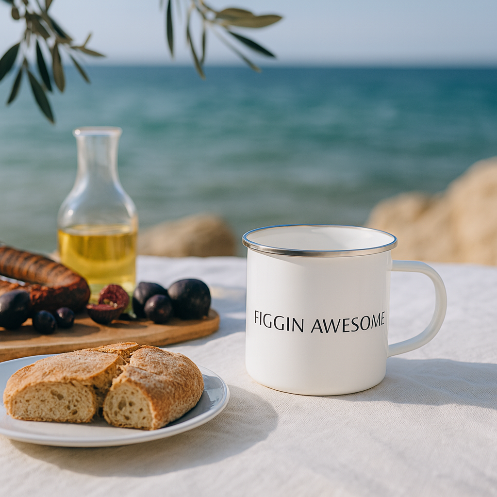 Fig Mediterranean Enamel & Tin Mug