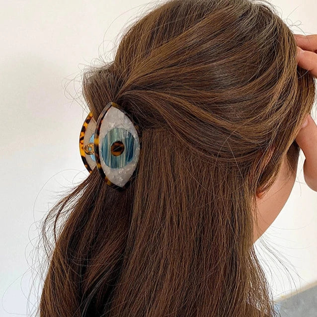 Mediterranean Evil Eye Hair Accessory