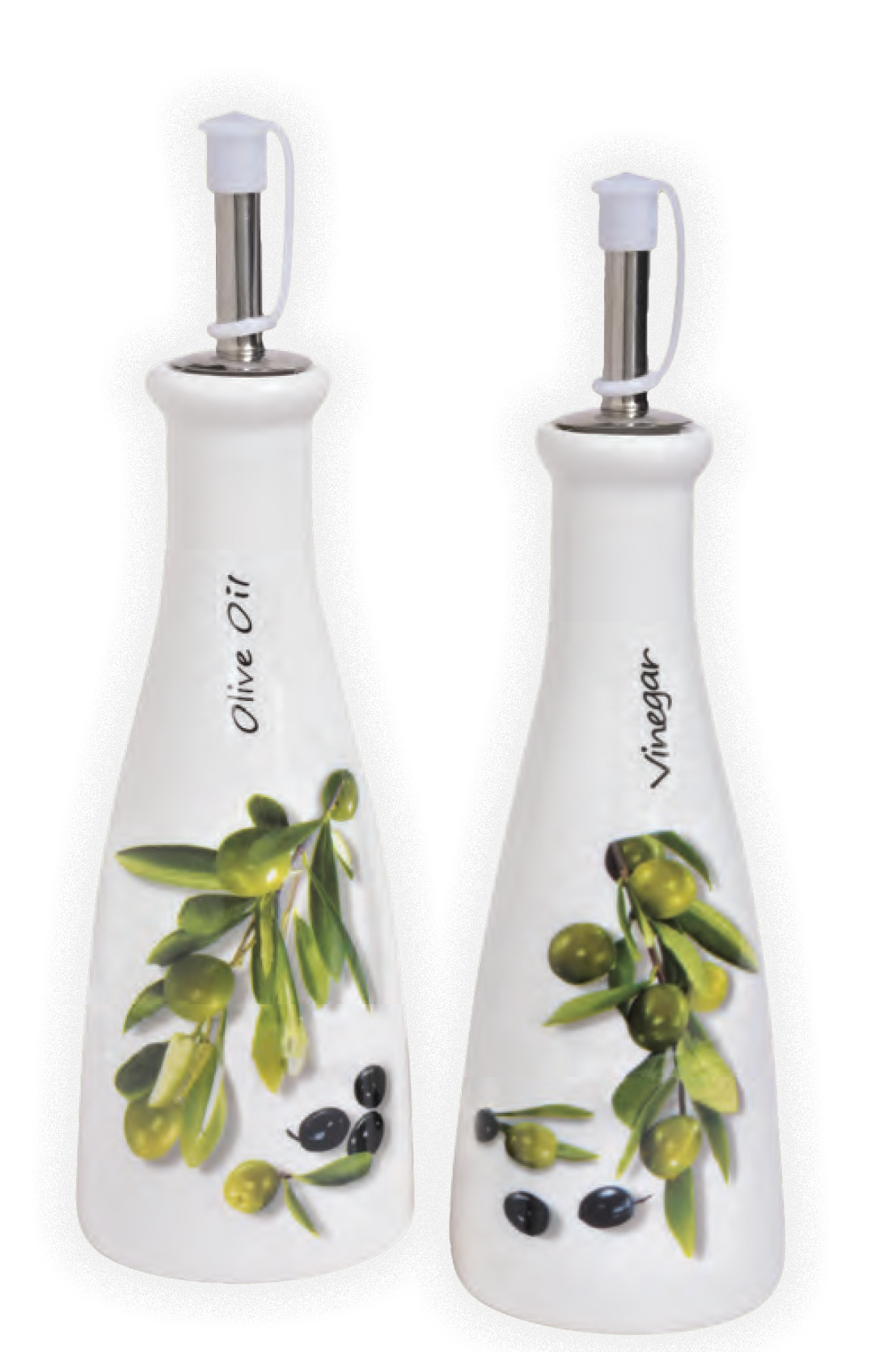 Olive Oil and Vinegar Dispensers