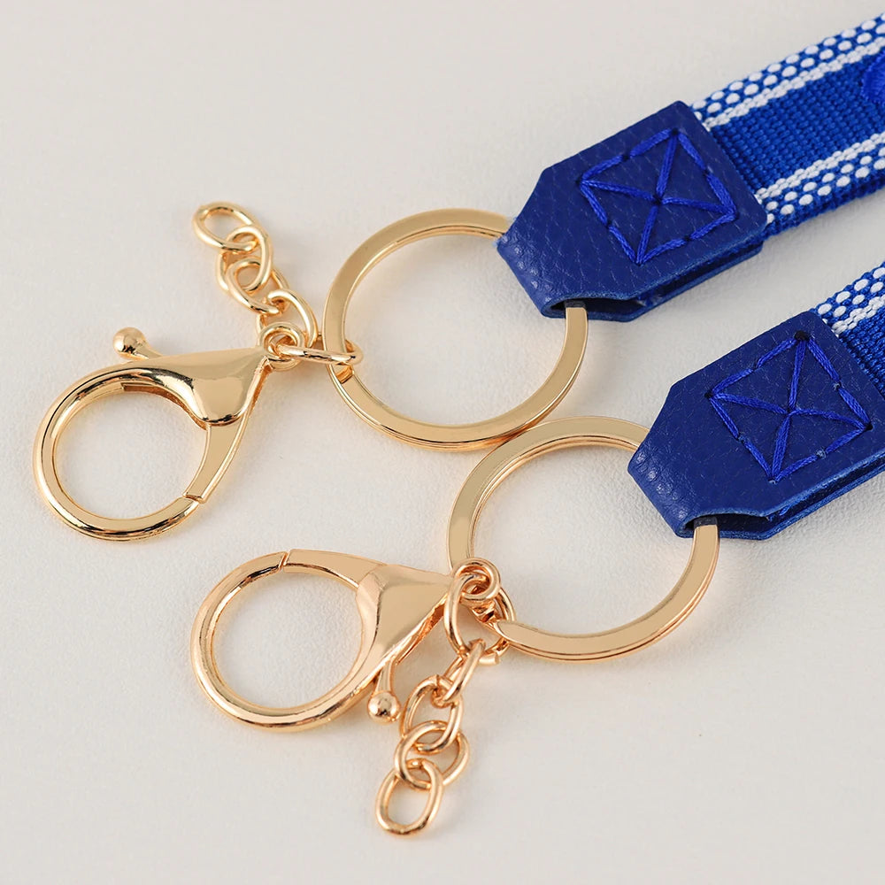 Evil Eye Woven Keychain