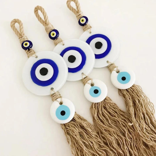 Greek "Mati" Evil Eye Wall Pendant.