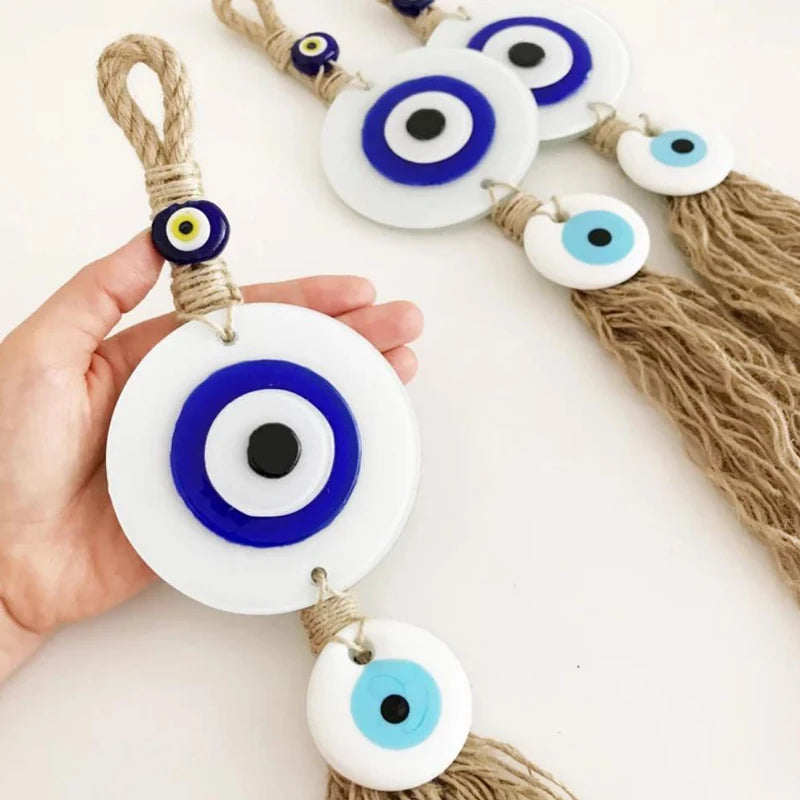 Greek "Mati" Evil Eye Wall Pendant.