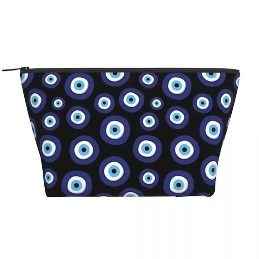 Greek "Mati" Evil Eye Zip Bag