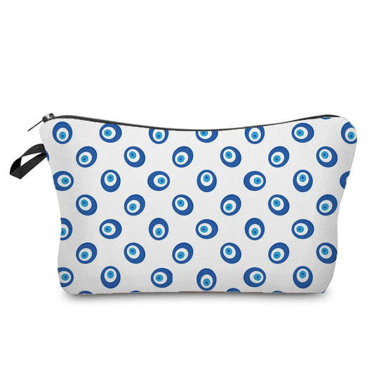 Greek "Mati" Evil Eye Zip Bag