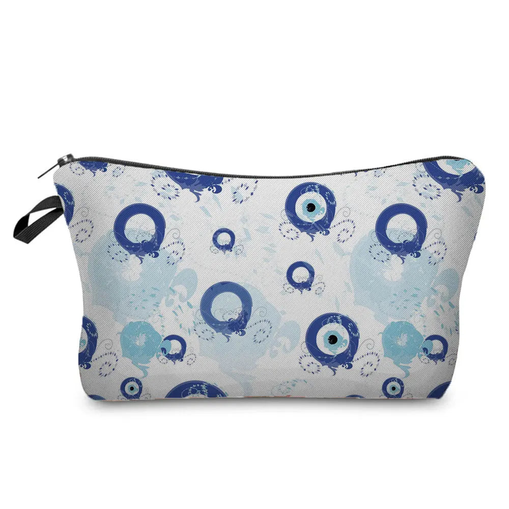 Greek "Mati" Evil Eye Zip Bag